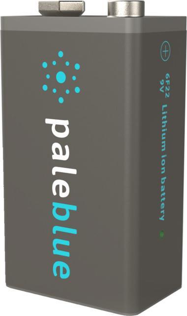 Immagine prodotto Pale Blue PB-9V (2 pz., 9V Block, 500 mAh)