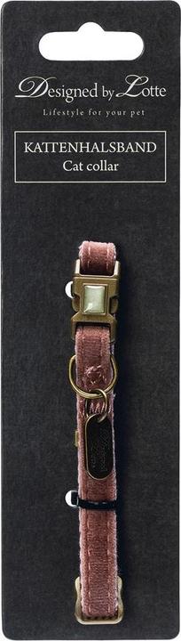 Productafbeelding Designed by Lotte Kattenhalsband Velura (30, Kat, Loop)