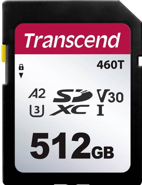 Immagine prodotto Transcend TS512GSDC460T-VS1 Scheda SD al dettaglio da 512 GB (512 GB, SD)