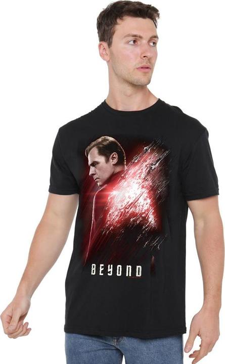 Actual product image Star Trek Beyond Mens Scotty Poster T-Shirt (4XL)