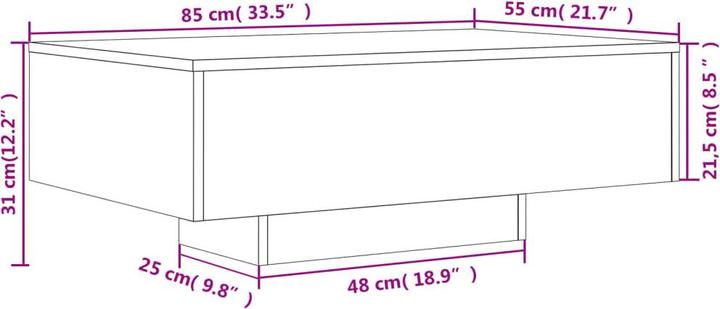 Produktbild VidaXL Jasmin (85 x 55 x 31 cm)