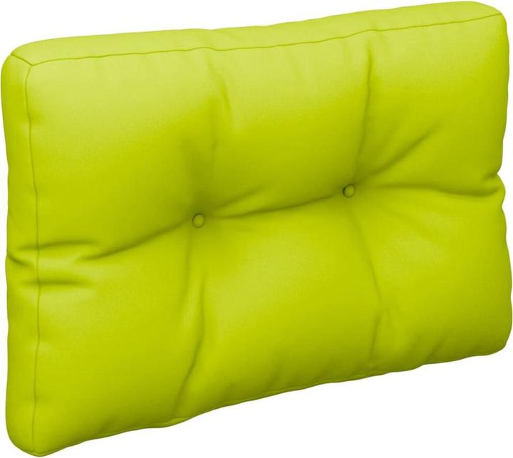 Image du produit VidaXL Coussin pour palette Coussin dorsal pour canapé-palette Vert clair Tissu (50 x 40 x 12 cm)