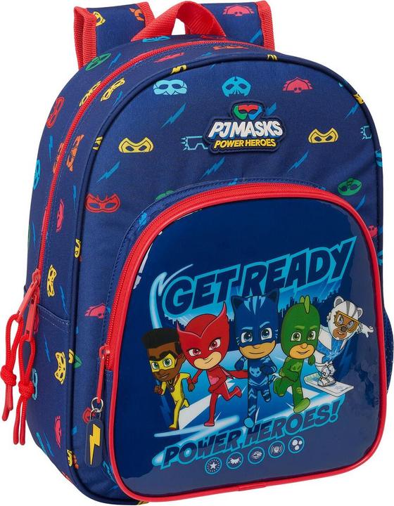Produktbild PJ Masks Schulrucksack Ready Marineblau 26 x 34 x 11 cm