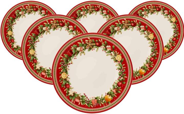 Produktbild Villeroy & Boch Multipack Winter Bakery Delight Speiseteller - 6 Stück (6 x, 27.40 cm)