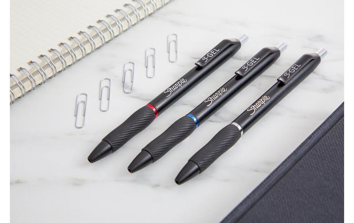 Actual product image Sharpie Gel pen 0.7 mm, 3 pieces (Black, Blue, Red, 3 x)