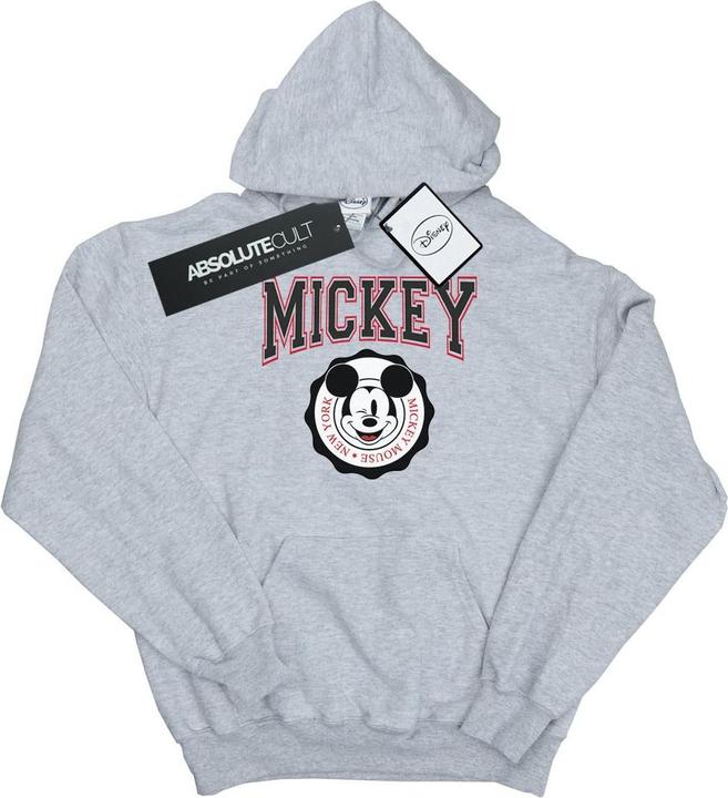 Actual product image Disney Womens/Ladies Mickey Mouse New York Seal Hoodie (L)