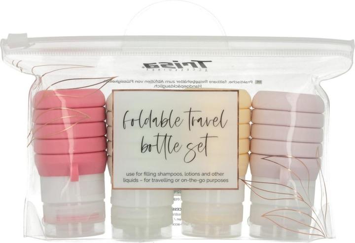 Produktbild Trisa Travel - Travel Set - Faltbare Reisebehälter (Flüssigkeitsbeutel)