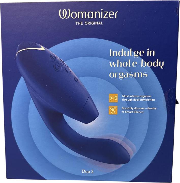 Actual product image Womanizer Duo 2 dual stimulator for clitoris and G-spot