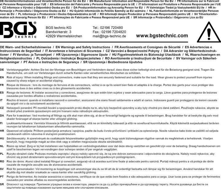 Produktbild BGS Bolzenriegel