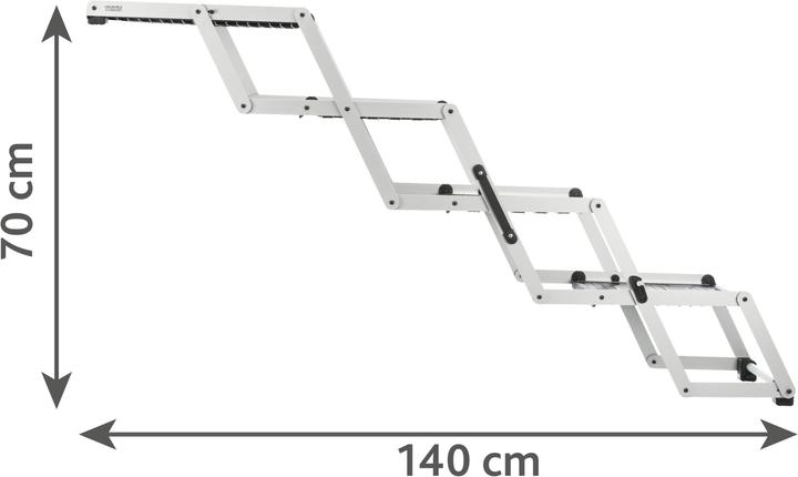 Actual product image Trixie 4 steps folding stairs (Dog, Foldable)