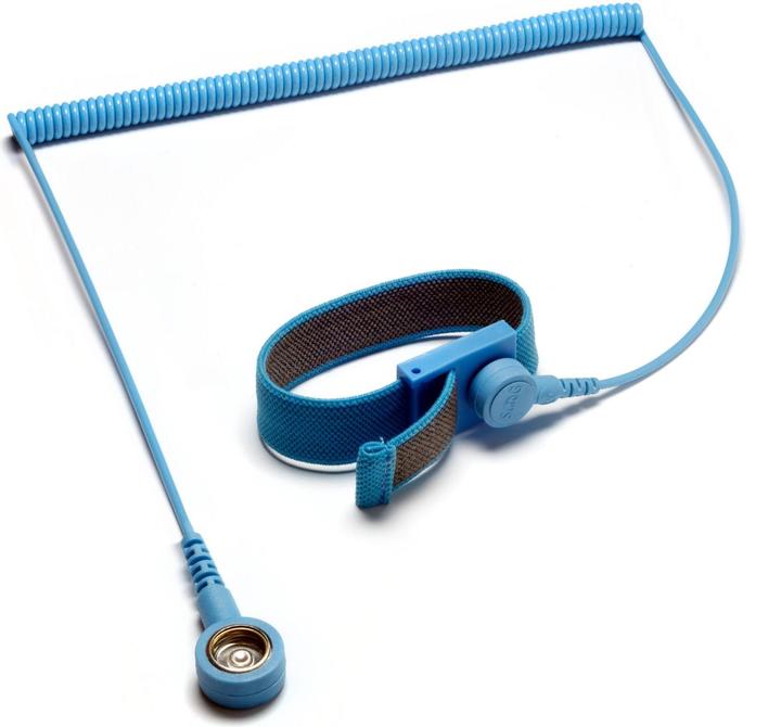 Actual product image Weller Erem Antistatic ESD premium tabletop soldering mat set with wrist strap and spiral cable