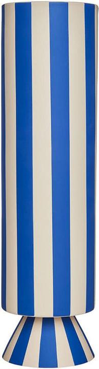 Oyoy Toppu vase 31 cm, blue/white (1 x, 6.33 l)