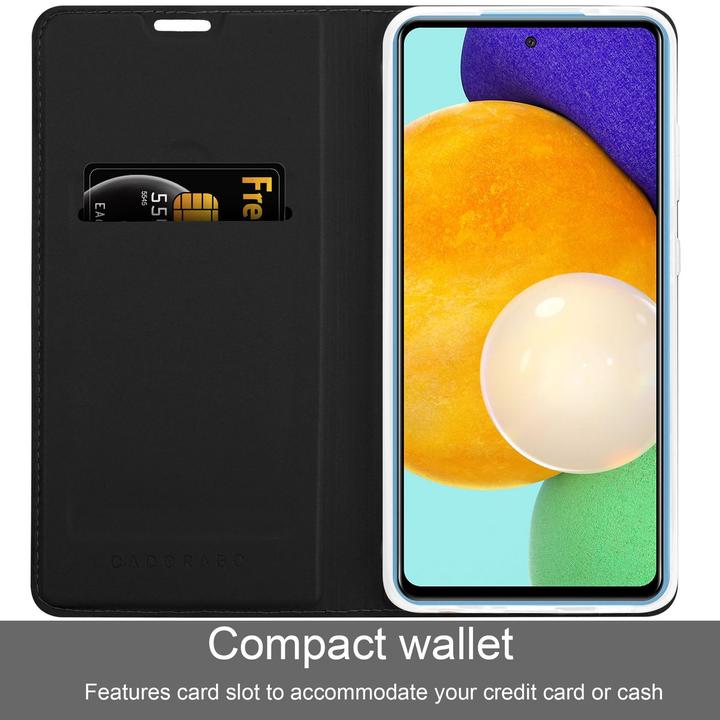 Produktbild Cadorabo Classy Book Hülle für Samsung Galaxy A52 (4G / 5G) / A52s (Samsung Galaxy A52, Samsung Galaxy A52 5G, Samsung Galaxy A52s 5G)