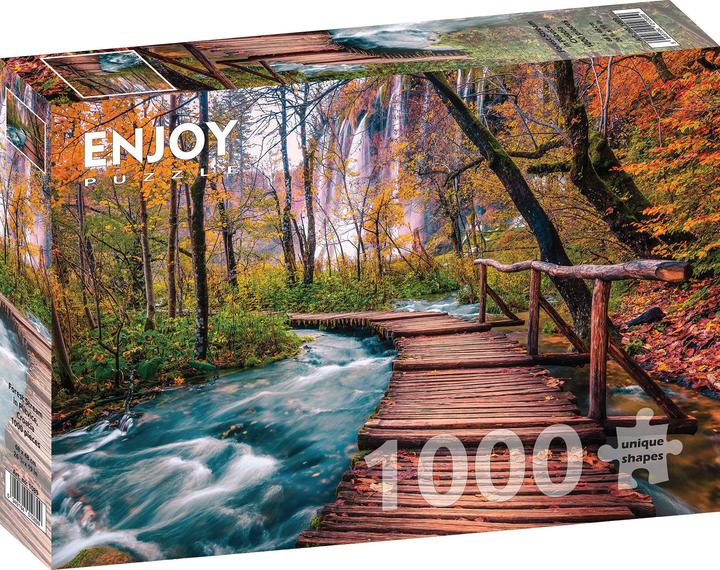 Produktbild Enjoy Puzzle ENJOY-1089 - Waldbach in Plitvice, Kroatien, Puzzle, 1000 Teile (1000 Teile)