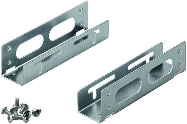 Immagine prodotto Goobay doppio telaio di montaggio per disco rigido da 2,5" a 3,5", argento