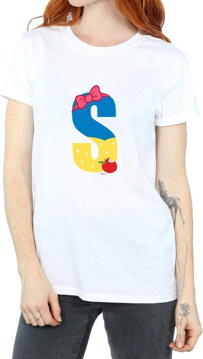 Immagine prodotto Disney Alphabet S Is For Snow White Maglietta Ampia Donna (3XL)