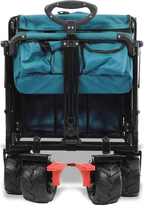 Image du produit Fuxtec Strand-Bollerwagen FX-CTB800 mit UV-geschütztem Sonnendach,Schiebegriff & Innenraumverlängeru