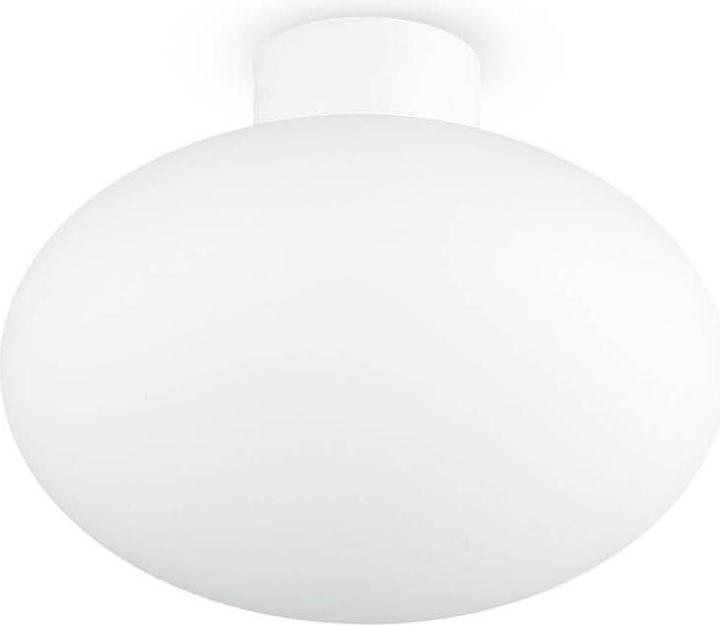 Ideal lux CLIO Plafonnier E27 ⌀90mm dimmable Blanc IP44 148847 (E27)