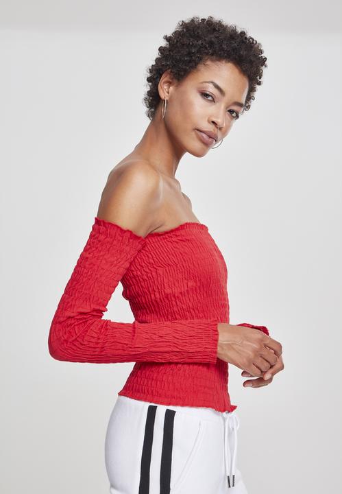 Actual product image Urban Classics Ladies Cold Shoulder Smoke L/S (XS)