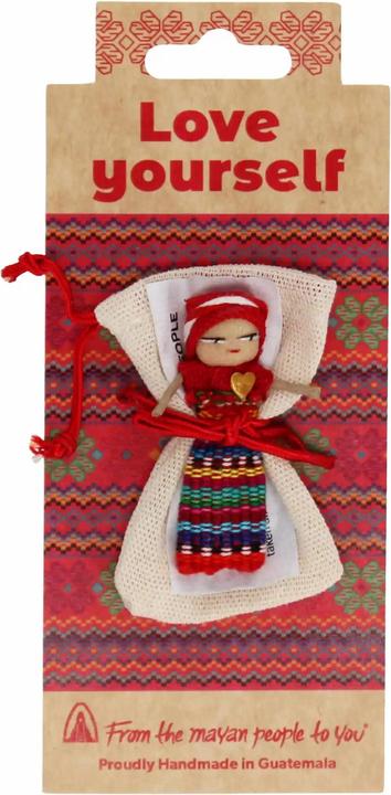 Actual product image Rex London worry doll with bag