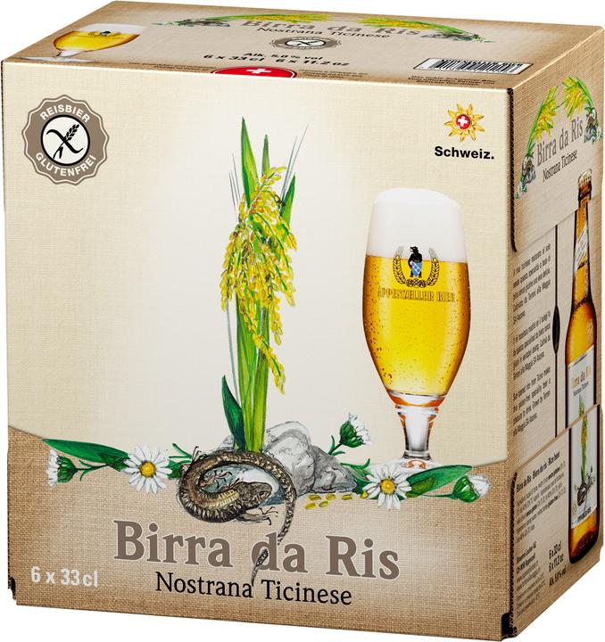 Produktbild Appenzeller Bier Birra da Ris (6 x 33 cl)