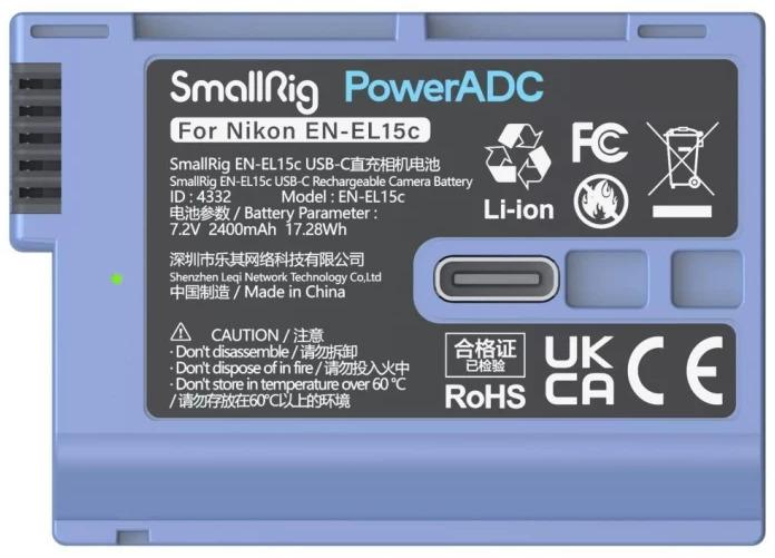 Produktbild SmallRig EN-EL15c (Kamera Akku)