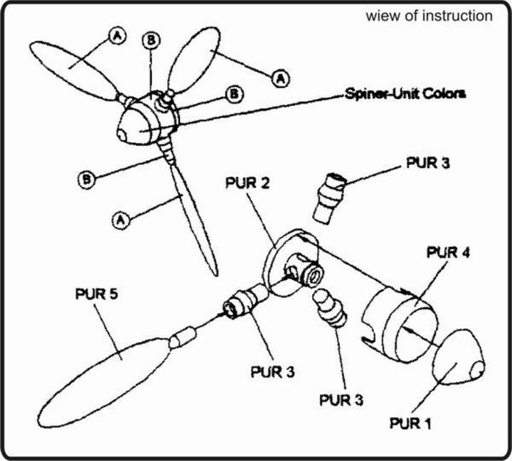 Produktbild CMK VDM 9-12067 Deutscher Propeller