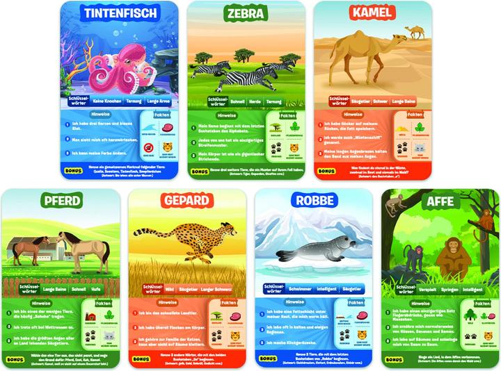 Immagine prodotto HCM Kinzel 10 indovinelli - Il mondo degli animali (Tedesco)