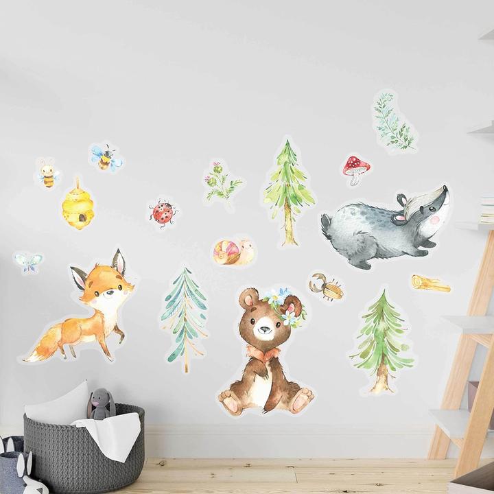 Immagine prodotto Papierdrachen Animali della foresta (22 x 30 cm)