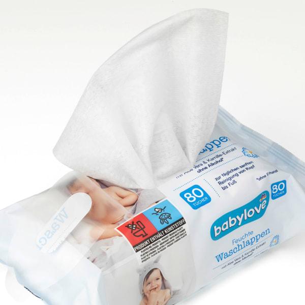 Actual product image dm babylove Wet washcloths