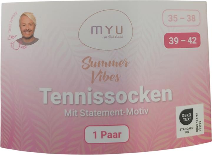Immagine prodotto MYU Calzini da tennis felici (35 - 38)