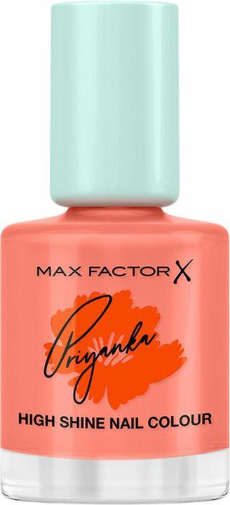 Actual product image Max Factor Pryanka Nail Polish 410-Bold Marigold 12ml (410-Bold Marigold, Colour paint)