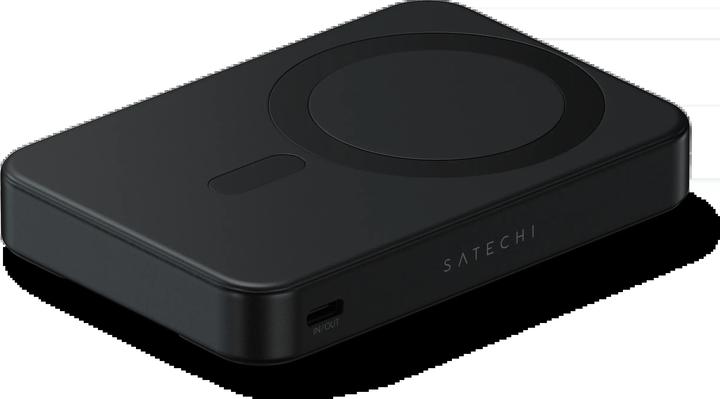 Actual product image Satechi OntheGo Magnetic Qi2 Powerbank Stand 10000 mAh Black (10000 mAh)