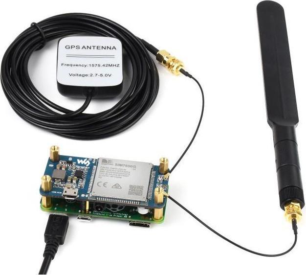 Image du produit WaveShare 4G HAT pour Raspberry Pi 0