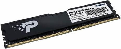Actual product image Patriot DDR4 - 16 GB -3200 - CL - 22 - Dual Kit, Signature Line (juodas, PSD416G3200K) (2 x 8GB, 3200 MHz, DDR4-RAM, DIMM)