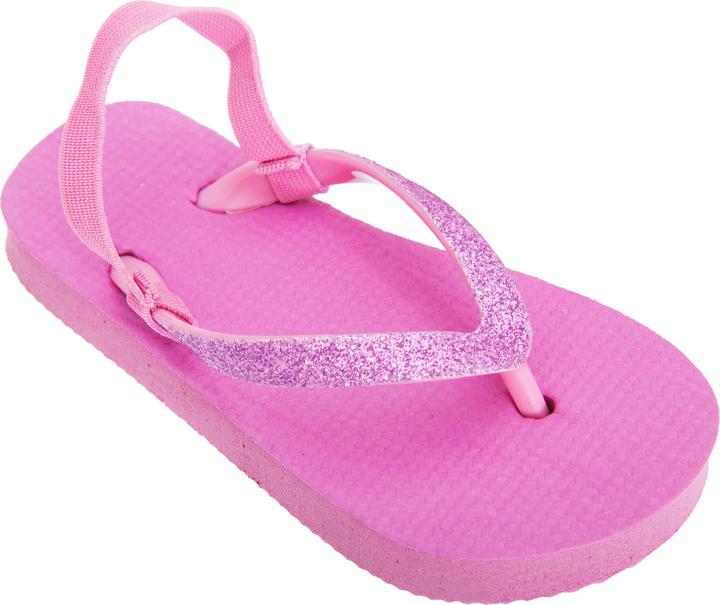 Floso Mädchen Flip Flops mit GlitterRiemen (26)