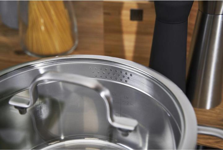 Actual product image Zwilling 1009154 TrueFlow Cookware Set (24 cm, Pan set + pot set, Stainless steel)