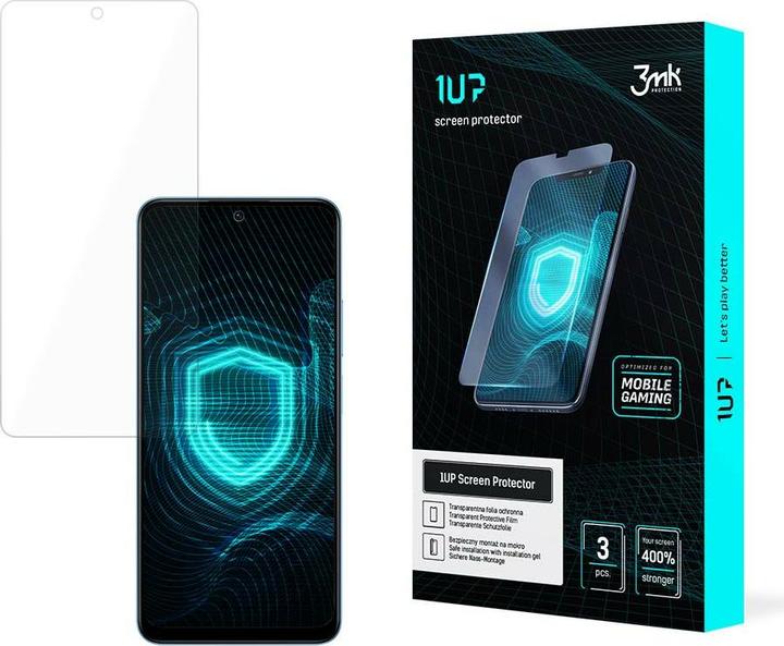 Produktbild 3MK Folia 1UP Xiaomi Redmi 12 Folia Gaming 3szt (3 Stück, Xiaomi Redmi 12)