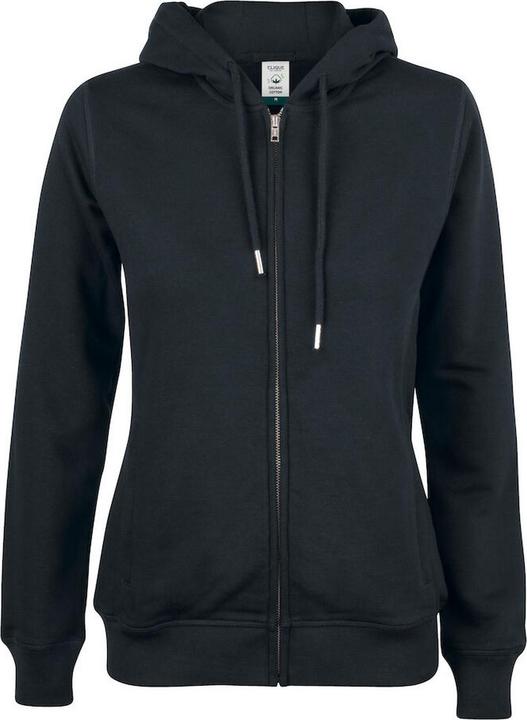 Clique Premium Hoodie mit durchgehendem Reissverschluss