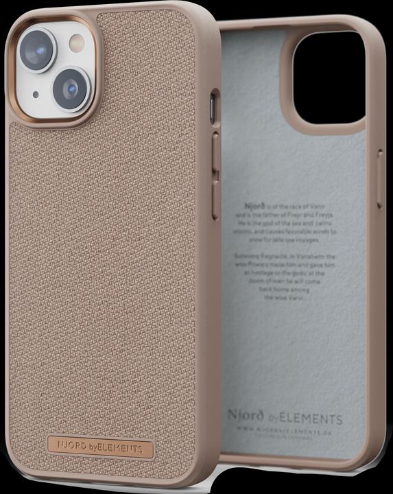 Njord Hard Cover Tonal Case Pink Sand (Apple iPhone 14)