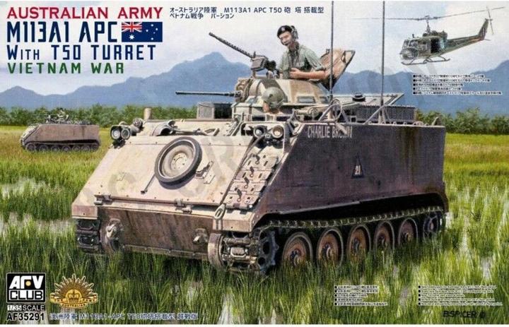 Produktbild AFV Club Australian army M113A1 APC with T50 turret Vietnam war