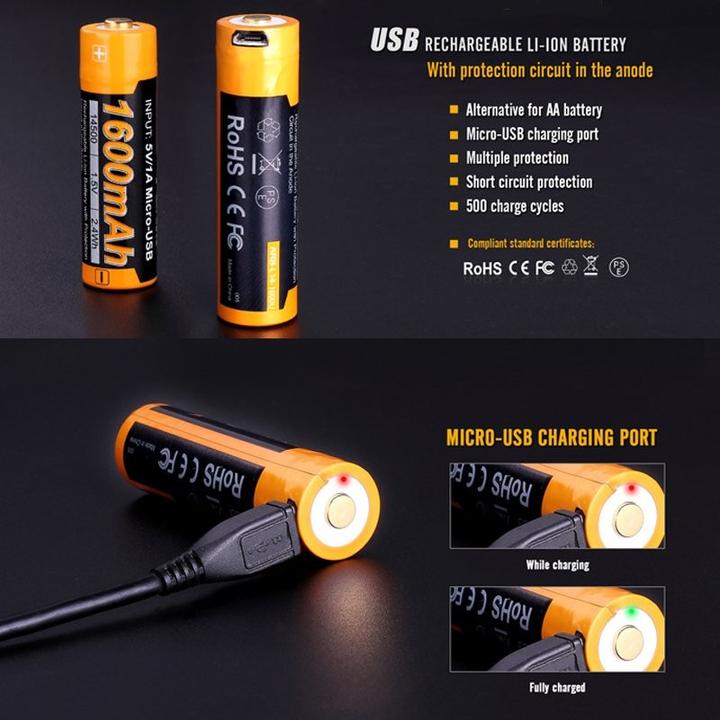 Image du produit Fenix Batterie Mignon AA LR6