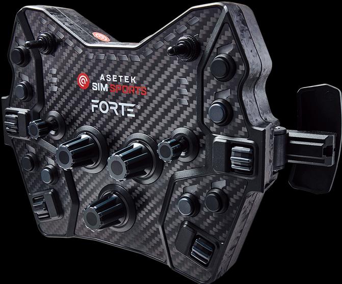 Immagine prodotto Asetek SimSports Forte GT Button Box - Edizione nera