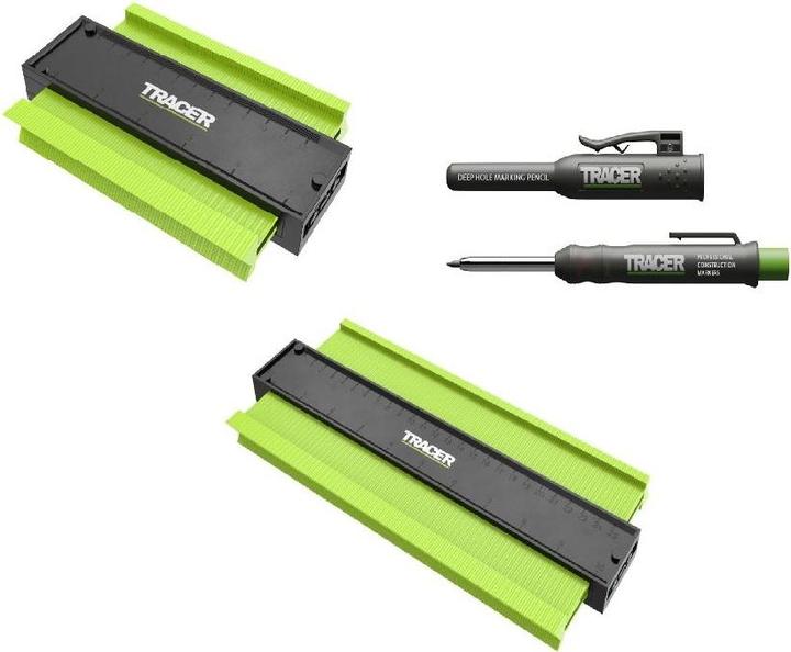 Tracer ACG3 Konturenlehren 130 mm und 250 mm inkl. ADP2 Tiefenbleistift