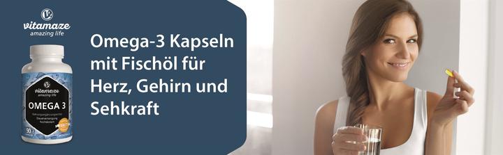 Produktbild Vitamaze Omega3 90 Kapseln (90 Stück, Kapseln, 121 g)