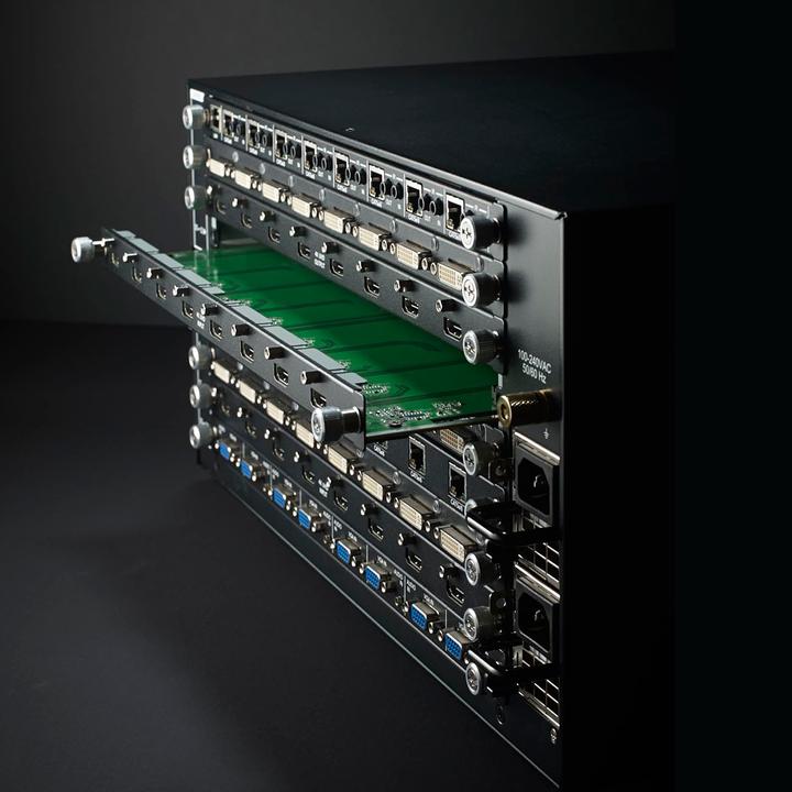Produktbild Lindy Modulare AV Matrix: 8x HDMI 4K UHD AUSGAENGE. Ausgabemodul mit 8 HDMI Ausgaengen