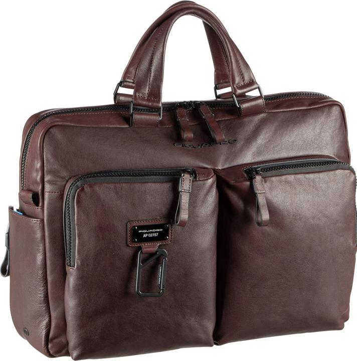 Actual product image Piquadro Harper - Kurzgrifflaptoptasche mit iPad®Pro 12.9"-Fach (15.60")