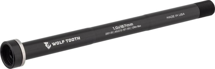 Immagine prodotto Wolf Tooth Asse passante, HR 12x172mm, M12x1.5, 13mm, nero