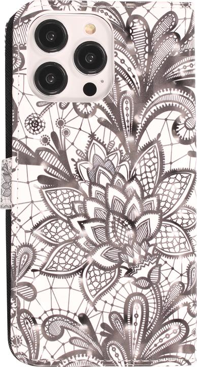 Immagine prodotto PhoneLook Copertina Flip Mandala bianco e nero (Apple iPhone 14 Pro Max)