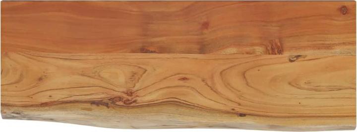 Actual product image VidaXL Table top rectangular tree edge wooden top furniture top solid wood acacia (80 x 40 x 2.5 cm)